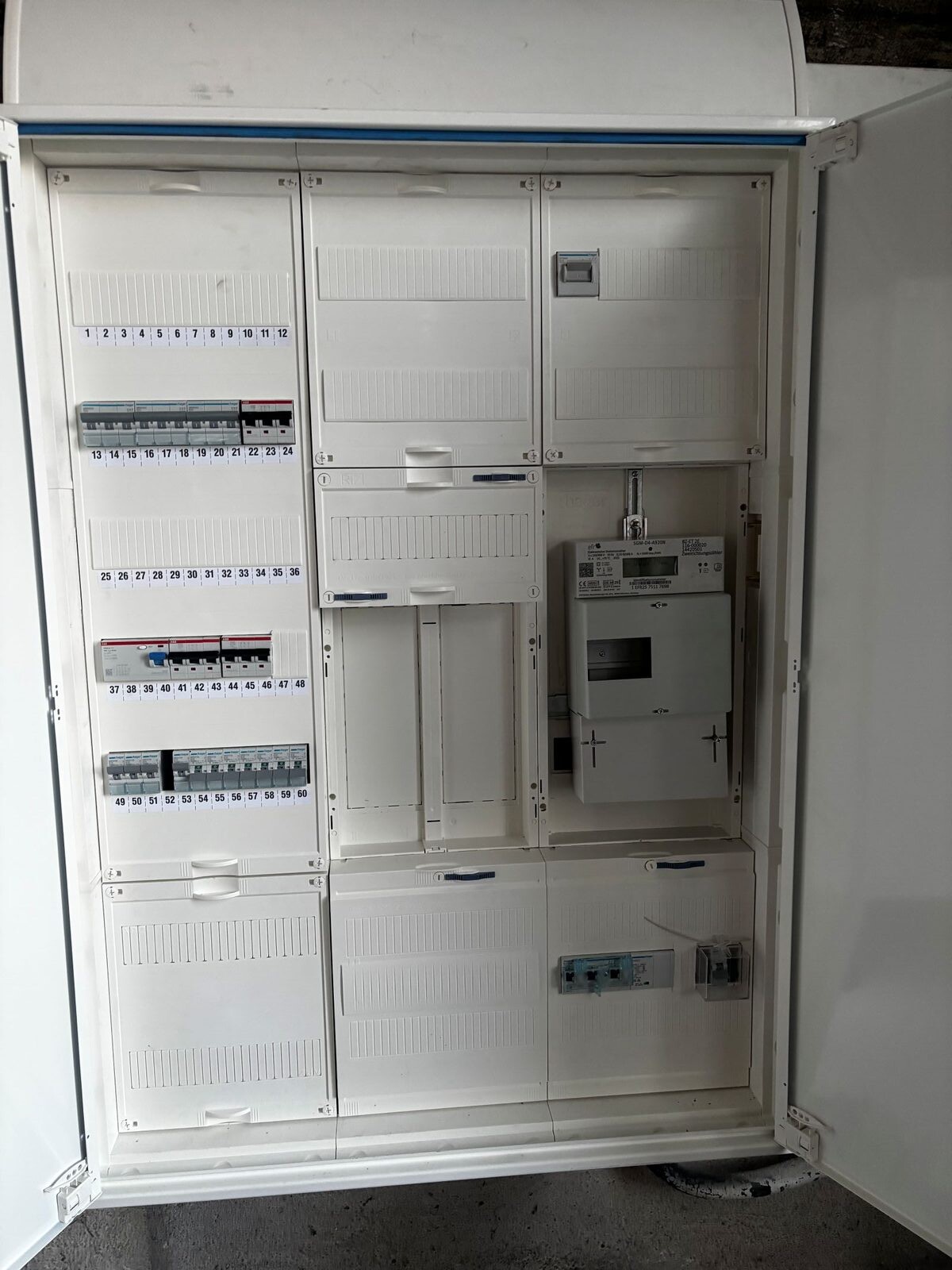 Modernisierter Schaltschrank nach aktueller Norm
